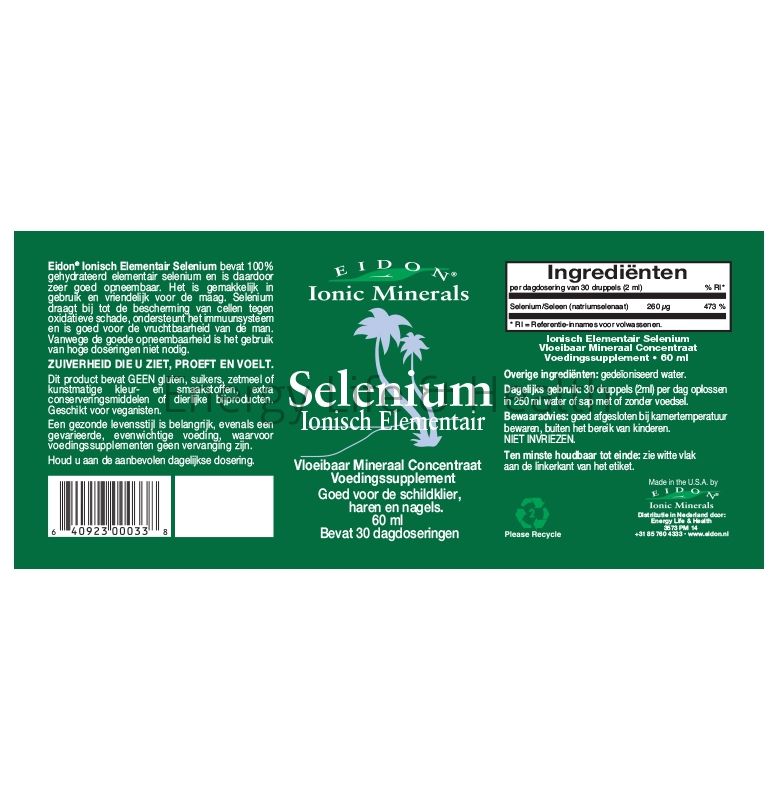 Eidon Selenium Label